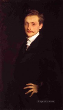  Leon Obras - Retrato de León Delafosse John Singer Sargent